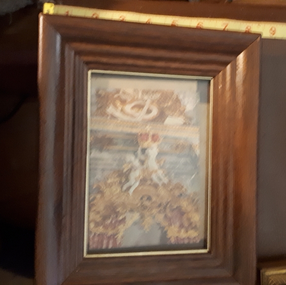 Vintage wooden picture frame - Picture 3 of 4